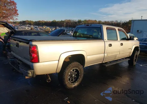 2004 Chevrolet Silverado 2500Hd Ls из США, поврежденный, VIN 1GCHK23U84F168706